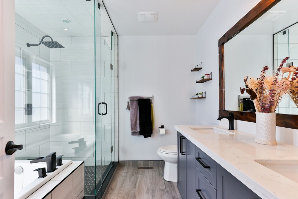 Salle de bain moderne